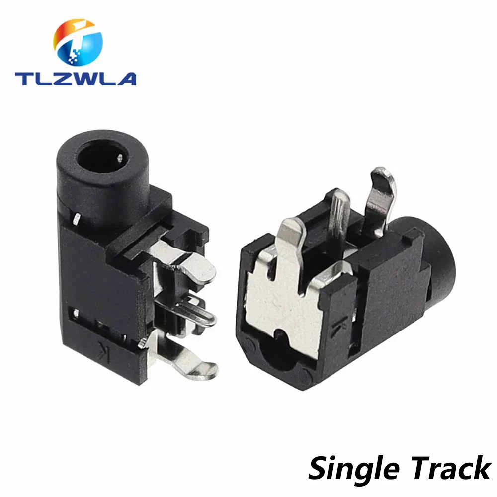 

100 шт., 3,5 мм, двухканальный, стереоразъем для наушников