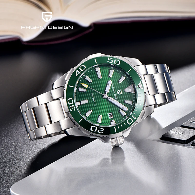 

PAGANI Design NH35A Men's Watch Waterproof Automatic Mechanical Luxury Brand Bracelet Accessories Sapphire Glass Fashion Watch