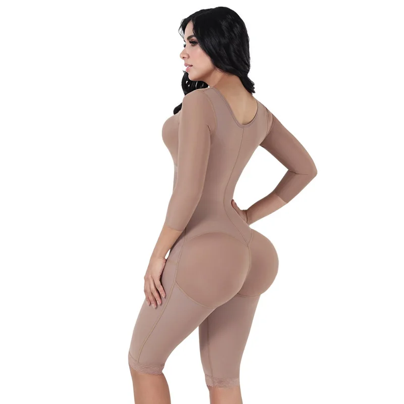 Long Bodyshaper With Brassier And Sleeves
