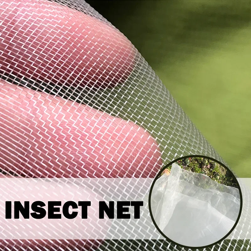 

2023NEW Garden Pest Control Anti-bird Mesh Net Insect Net Plant Covers Net Greenhouse Protective Net Fruit Vegetables Care Cover
