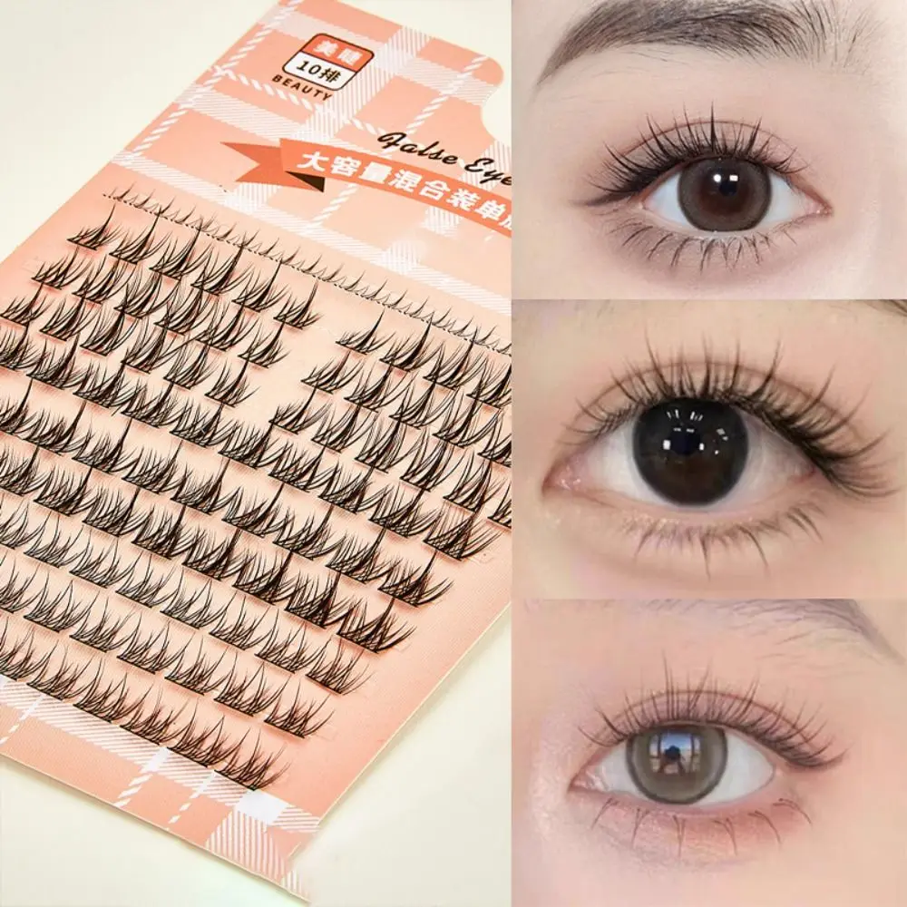 Натуральные накладные ресницы с подсолнухом милые твердые стержни ленивая
