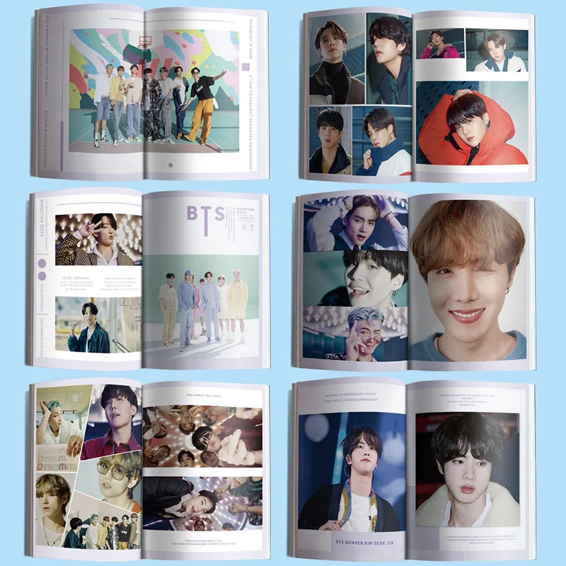 

Kpop NCT STRAY KIDS EXO Bangtan Boys Postcard New Ablum K-pop EXO Mini Photobook Photo Card Fans Collection Upplies
