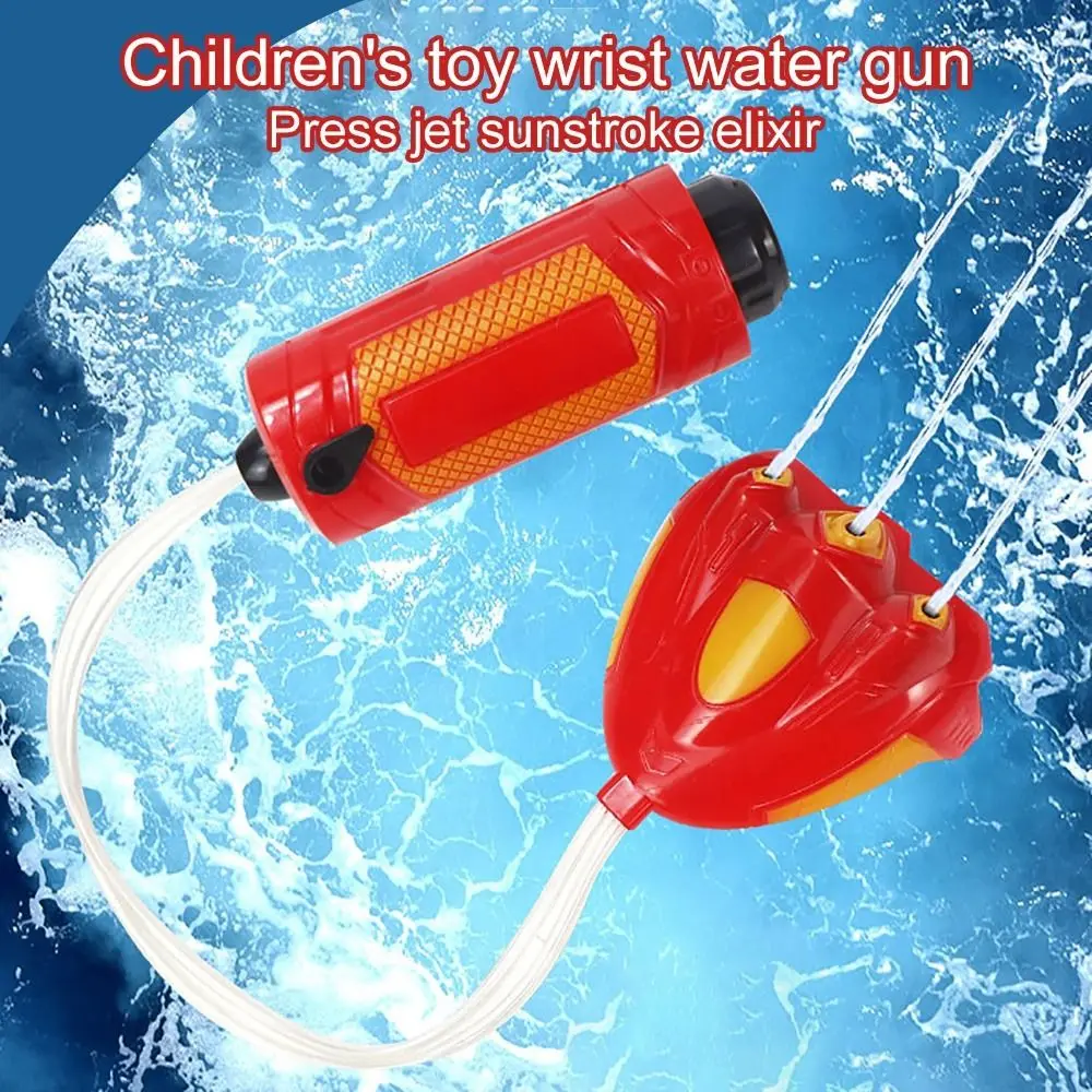 

Long Range Wrist Pistol Toys Squirt Guns Press Jet Mini Not Injuring The Hand 3 Years Old and Above Beach