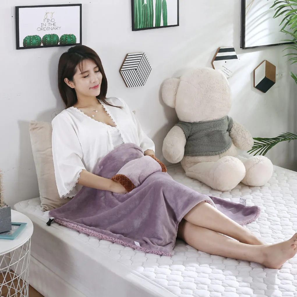 

Электрическое одеяло 5 в с USB-подогревом, термопрокладка, портативный зимний теплоизоляционный коврик для обогрева плеч, шеи, ног, светильни...