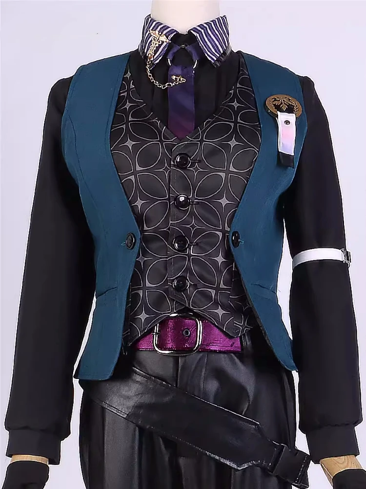 VOLTACTION Shikinagi Akira Косплей Костюм Yutuber Vtuber Модная одежда для женщин и мужчин Одежда