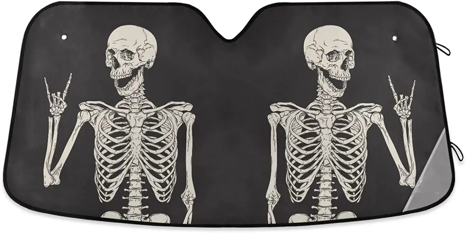 Солнцезащитный козырек на лобовое стекло автомобиля складной от солнца в стиле