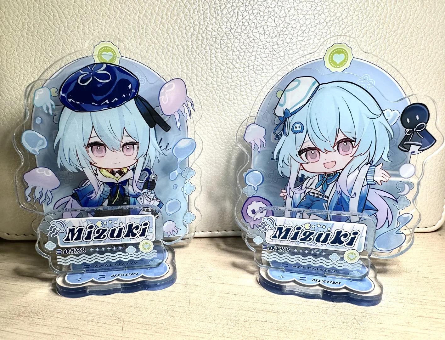 Аниме Arknights Mizuki косплей мультфильм акриловый стоячий знак талисман настольный
