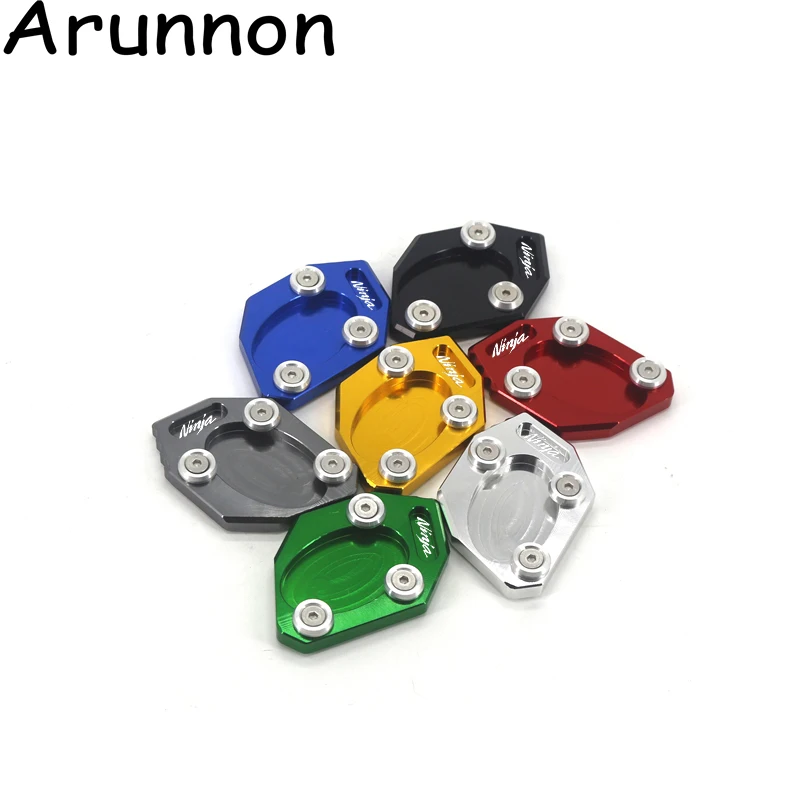 

Выдвижная ножка для мотоцикла, боковая подставка, удлинительная опорная пластина, подставка для KAWASAKI NINJA 650 250 300 NINJA650 NINJA250 ER-6N