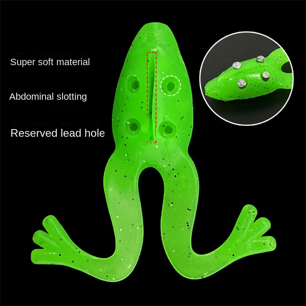 

Fishing Tackle 1pcs Lifelike Realistic High Simulation Flexible Freshwater Sea Fishing Fishing Lures 8cm 5.5g Silicone Fake Bait