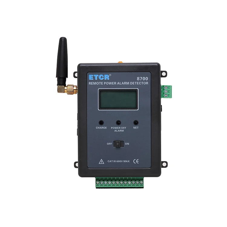 

ETCR8700 Power failure/leakage current remote alarm monitor with two communication modes AC 0.00mA-60.0A