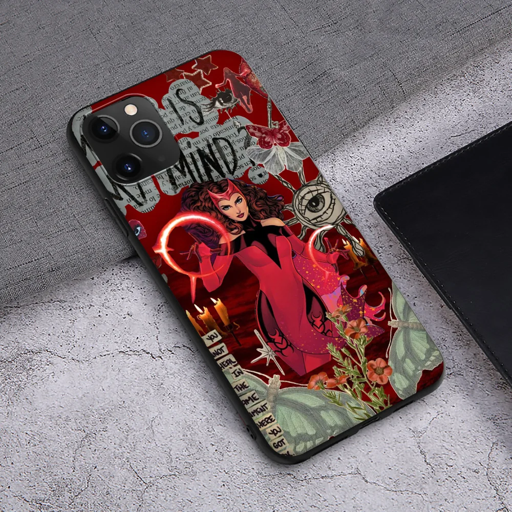 FL115 Marvel Scarlet Witch NEW Phone Case for Xiaomi Redmi A3X A3 13C 13 Note 12 Pro Pro+