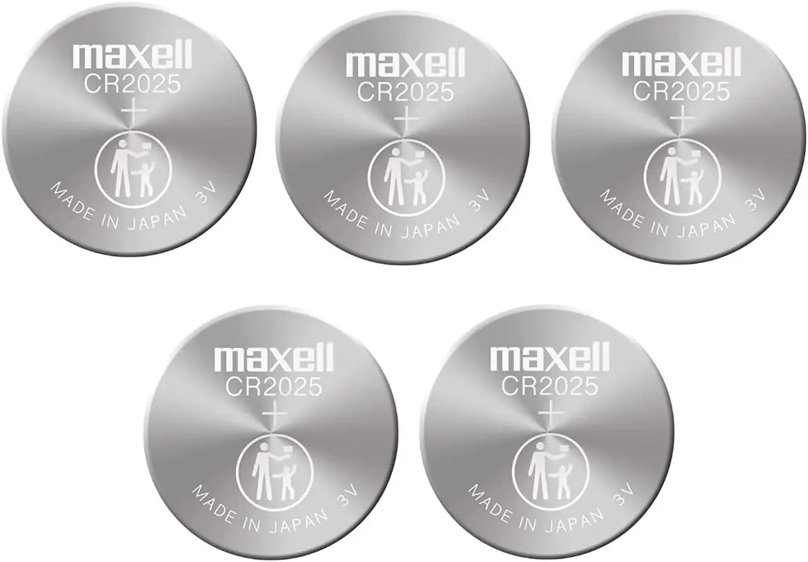 Фото 5-100 шт. литиевые батарейки-таблетки Maxell CR2025 3V с DL2025 ECR2025 для пультов ДУ, материнских плат, часов, игрушек, электронных устройств №3
