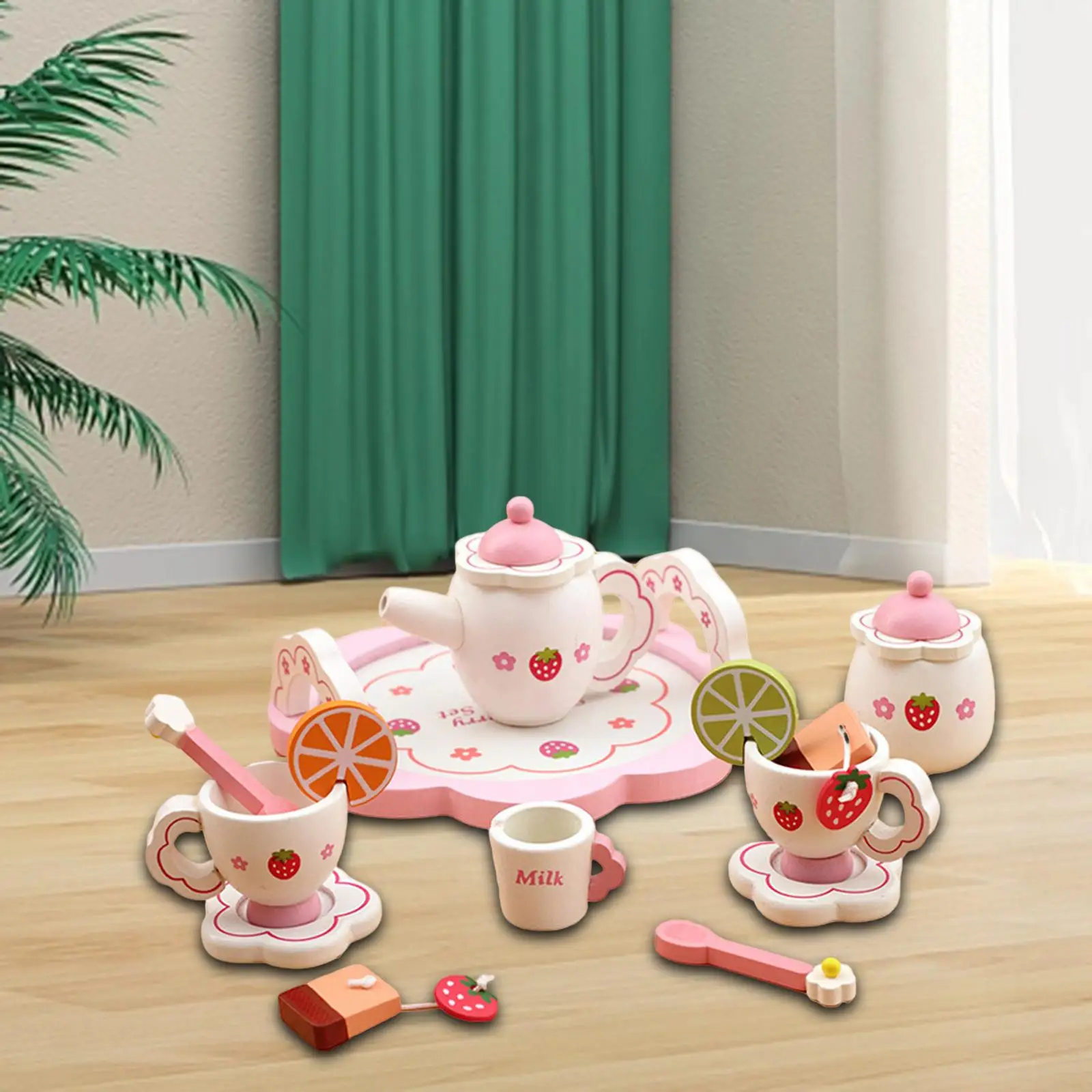 Деревянные игрушки для игр игровой набор малышей развивающий кухонный детские