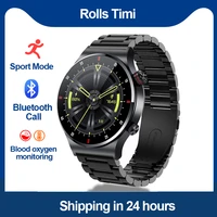 rollstimi smart watch for xiaomi bluetooth call 12 sport models smartwatch for men for women ip67 waterproof steel watches 2022