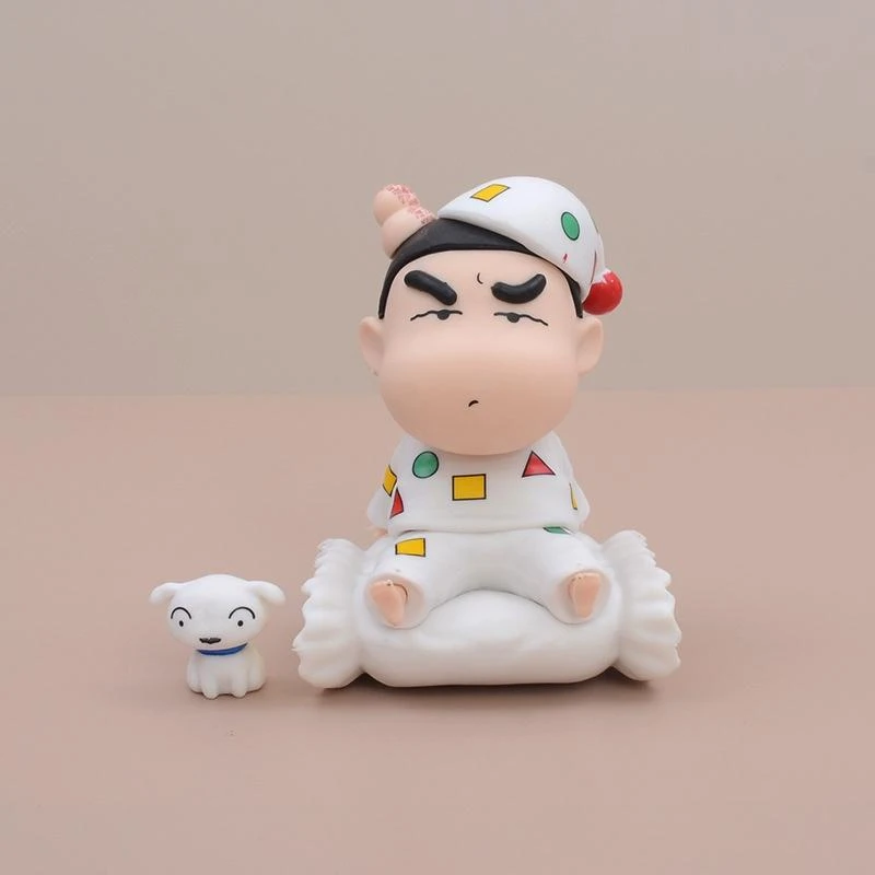 

Gk Beaten Crayon Shin-chan Shinnosuke Nohara Noob Pajamas Pillow Anime Figures Model Ornaments Peripheral Toys Collection Gift