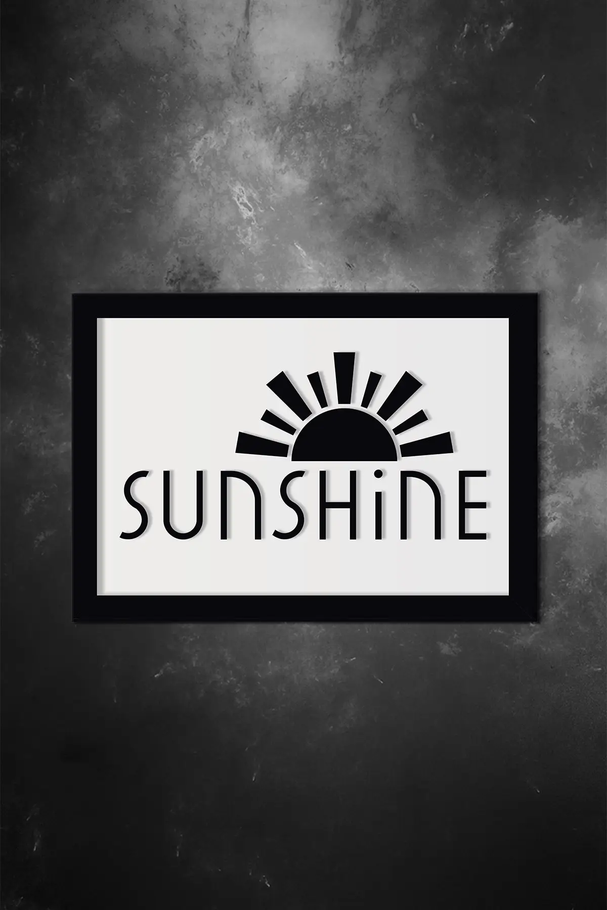 

A4 размер 3d Декоративная Настенная картина Sunshine