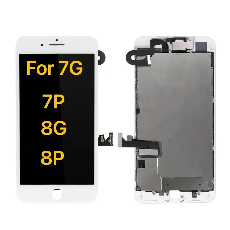 

Full Set Complete LCD Screen Assembly For IPhone 7G 8G Touch Screen Replacement For 78Plus Display With Front Camera