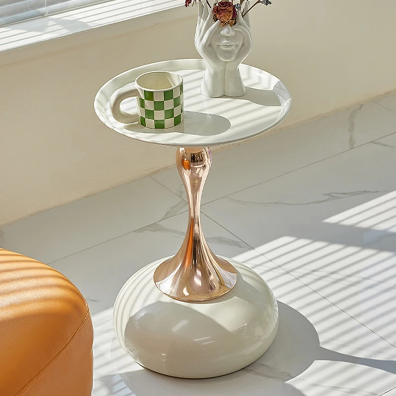 

Dressers Bedside Table Round Coffee Corner Nightstand Small Table Living Room Mini Makeup Mobiles Salontafel Hotel Furniture