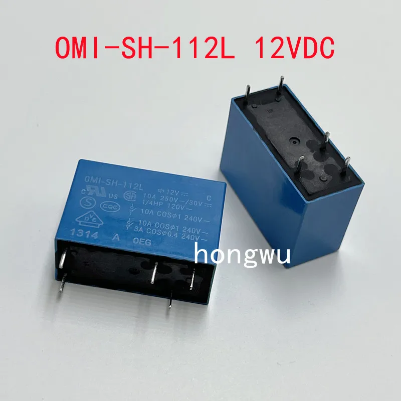 100% оригинальное новое реле 1 шт./Φ 12 В постоянного тока 10 А 5 контактов