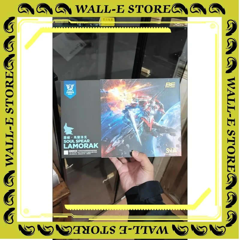 Фото В наличии НОВИНКА Оригинальный набор для сборки модели SNAA SC-008 Soul Spear Lamorak Deluxe Edition HG 1/144, фигурка Рыцарей Круглого стола №1