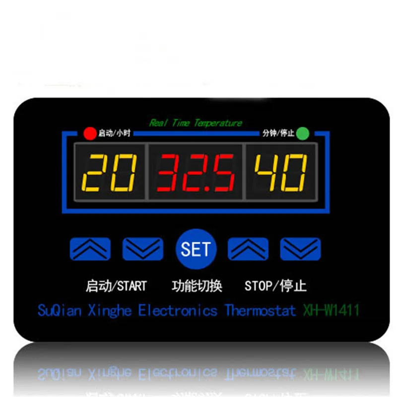 

XH-W1411 DC 12V 24V 220V Thermostat LED Digital Temperature Controller 10A Switch Thermometer Smart Temperature Regulator