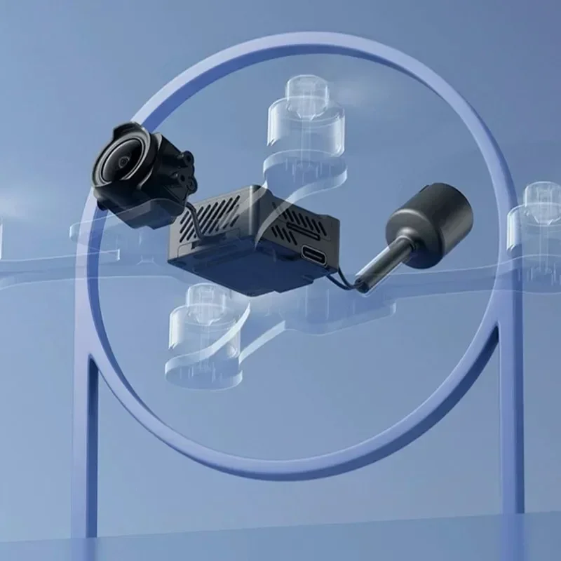 Для воздушного блока DJI O3 для очков 2 V2 4K/60 кадров в секунду 155 ° FOV 1080p/100fps H.265 Макс.