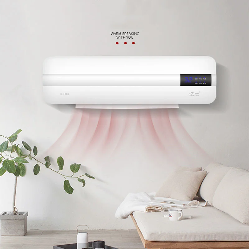 

New Energy Saving Air Conditioner Wall Mount Portable Heating Fan Family Dormitory Timing Remote Control AC-07