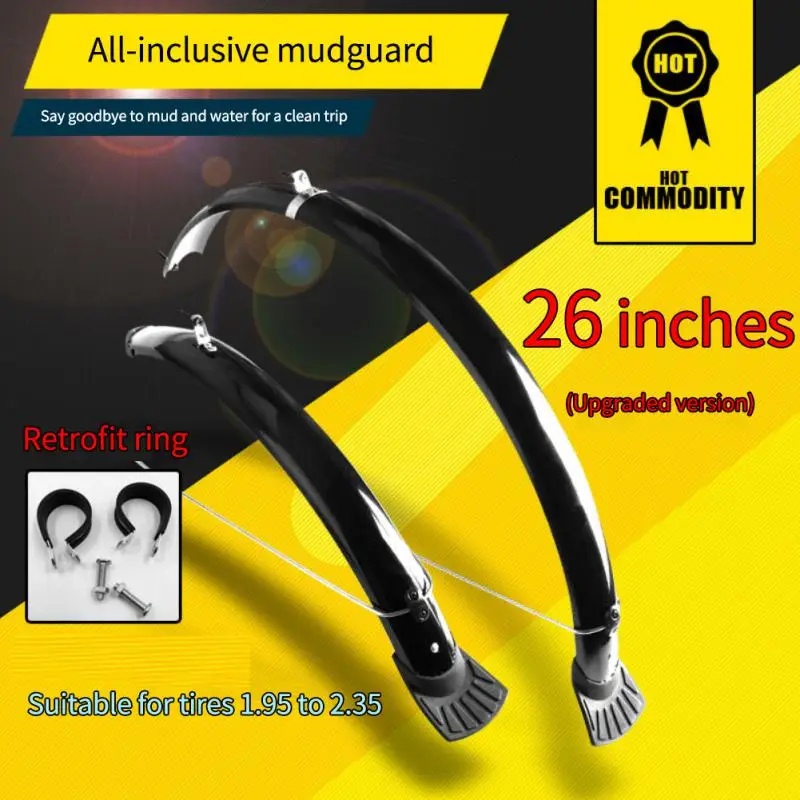 

Bicycle Fenders Road Bike Touring Bike Mud In Addition To Mud Tile Mountain Bike Dead Bike Extended Fender Bicycle Accessories