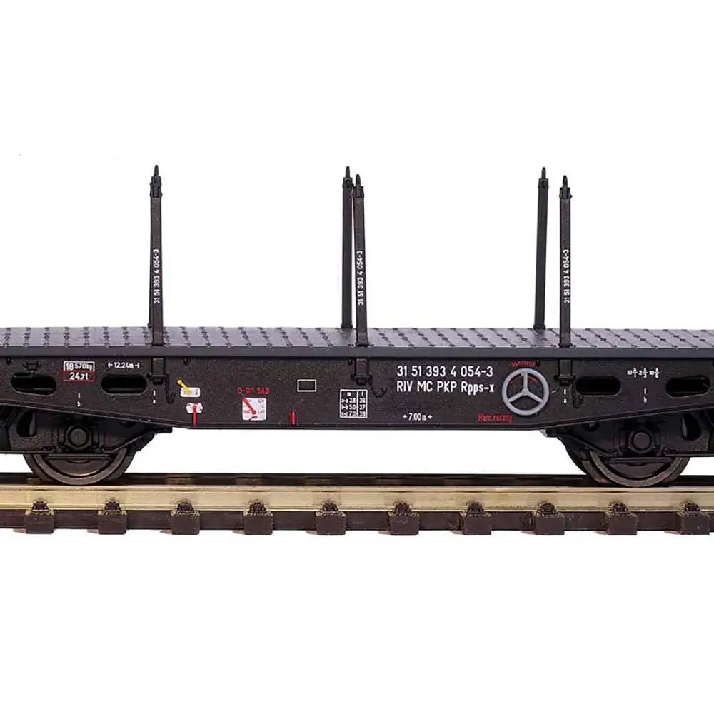 PIKO 58414 Грузовая платформа с боковыми стойками 401Z Eamos PKP IV |