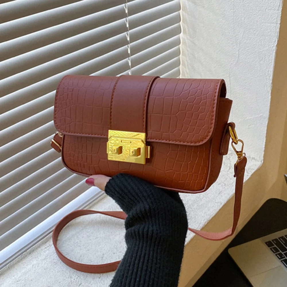 

Популярные дизайнерские сумки через плечо для женщин, новинка 2022, сумки через плечо, простые квадратные винтажные сумки