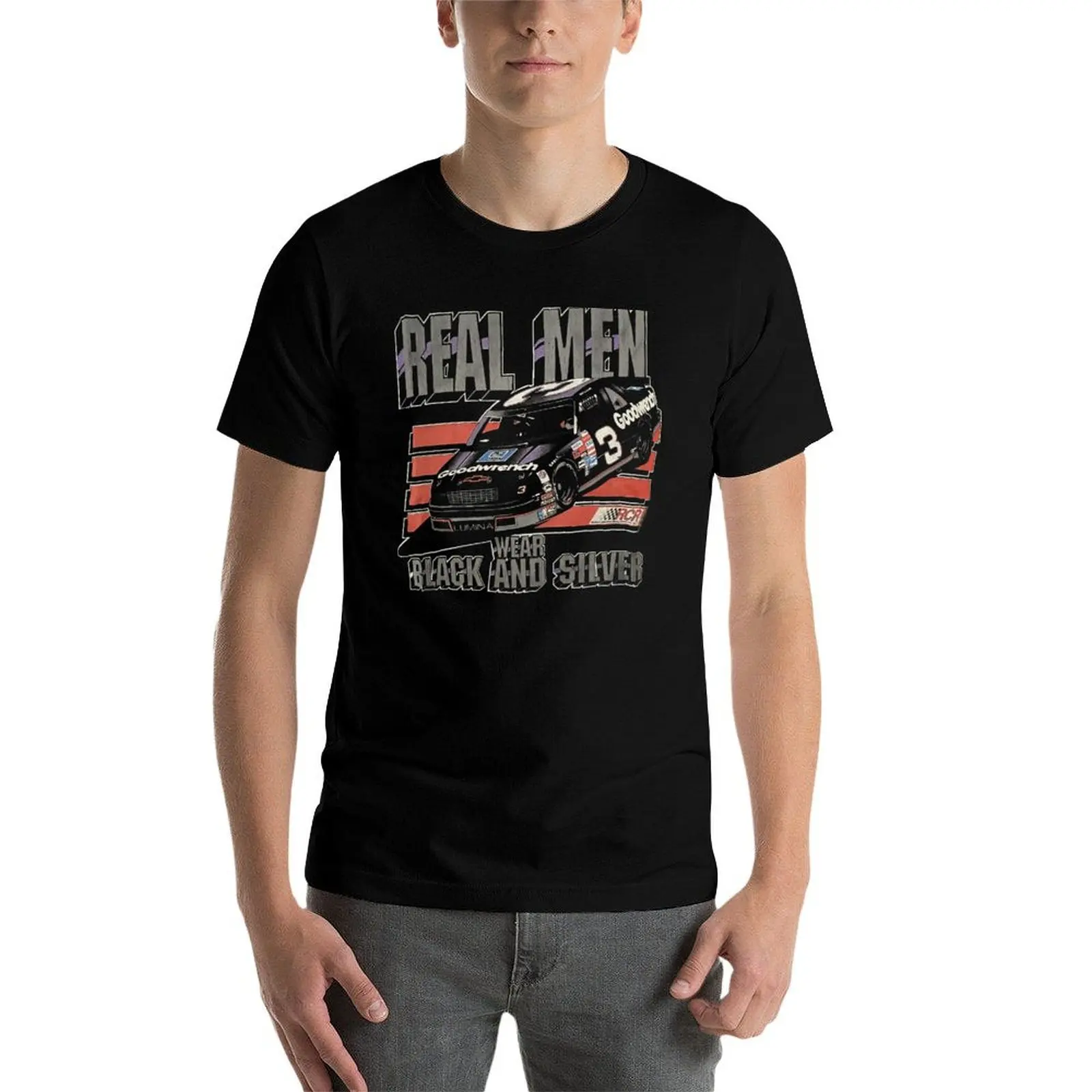 Фото Футболка Dale Earnhardt Real Men, спортивная футболка больших размеров для спортзала №4