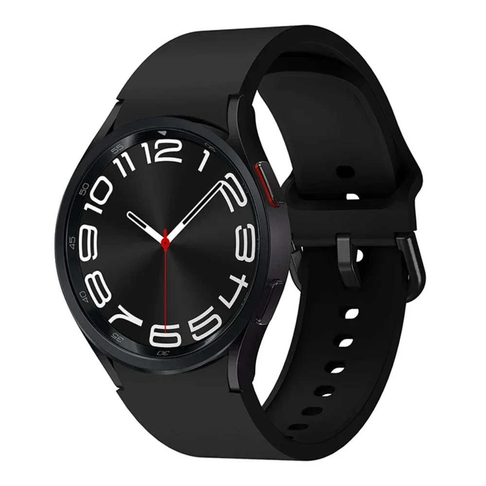 Силиконовый спортивный ремешок без зазоров для Samsung Galaxy Watch 7, 6, 5, 45 Pro 404445 мм, удобный ремешок для Watch 6, 4 Classic 47 мм, 46 мм (art.: 3920da36aa656) - 3920da36aa656