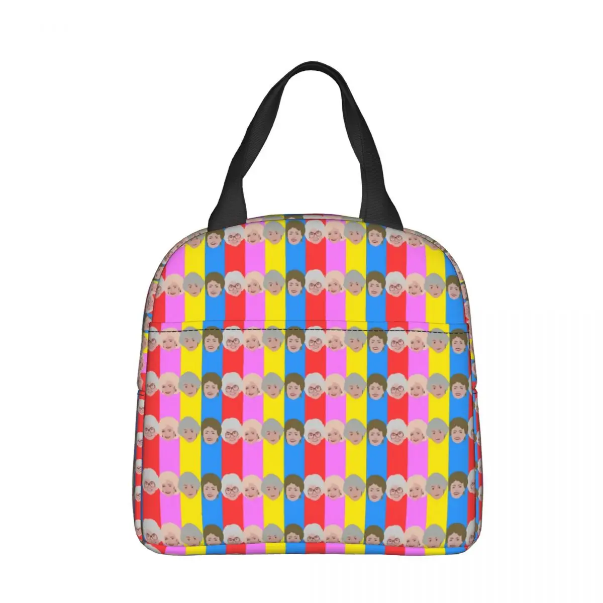 

Colorful Oxford Cloth Portable Bags TV Play The Golden Girls School Trip Lunch Hiking Debris Cooler Food Handbags
