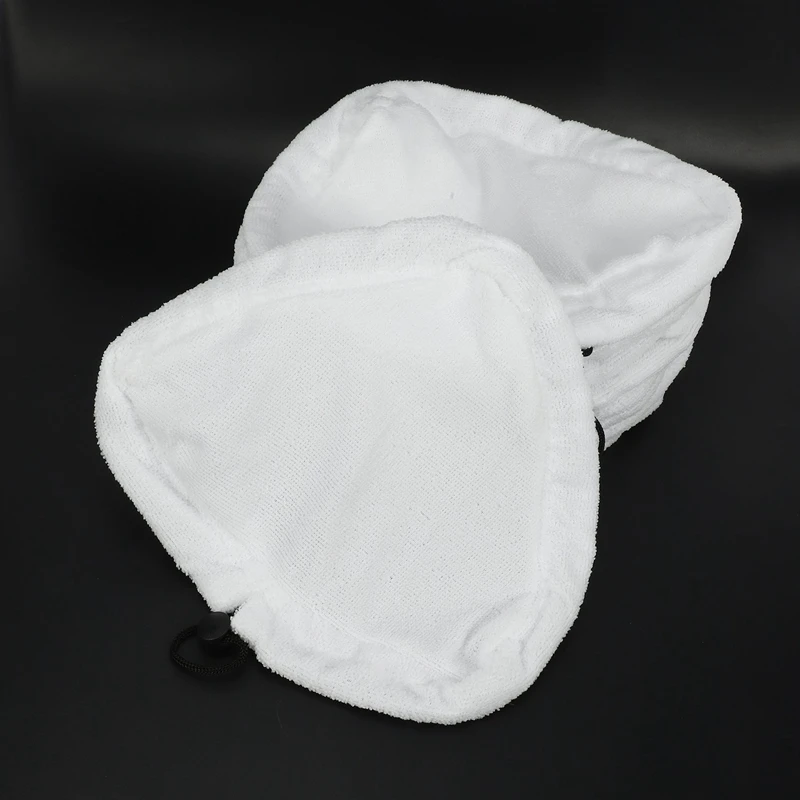 Акция! 10 шт. многоразовые белые моющиеся салфетки из микрофибры |