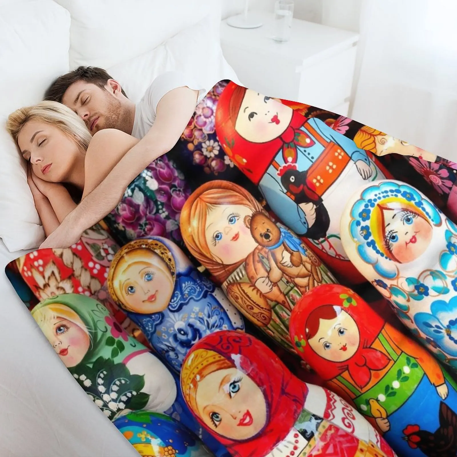 Декоративное одеяло Matrioska