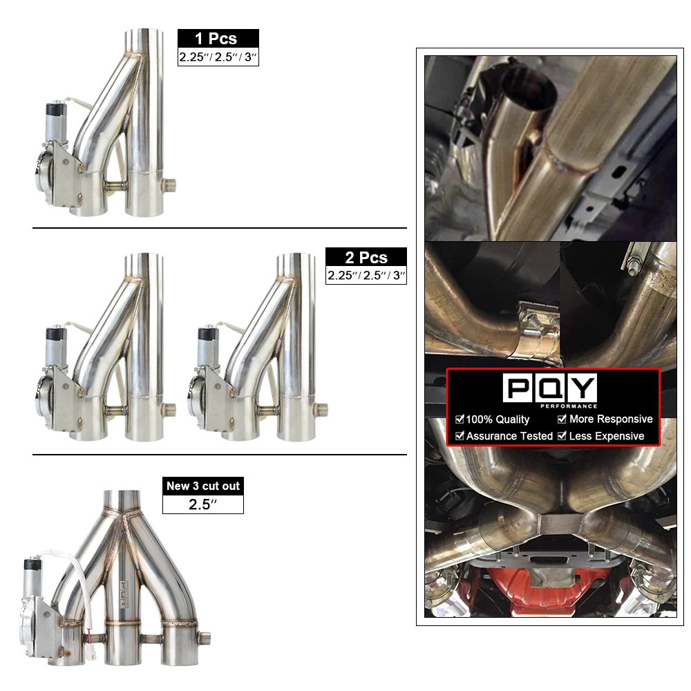 Новый 2 5 &quot63 мм/3 0&quot 76 мм 3 выхода электрическая выхлопная труба водосточная