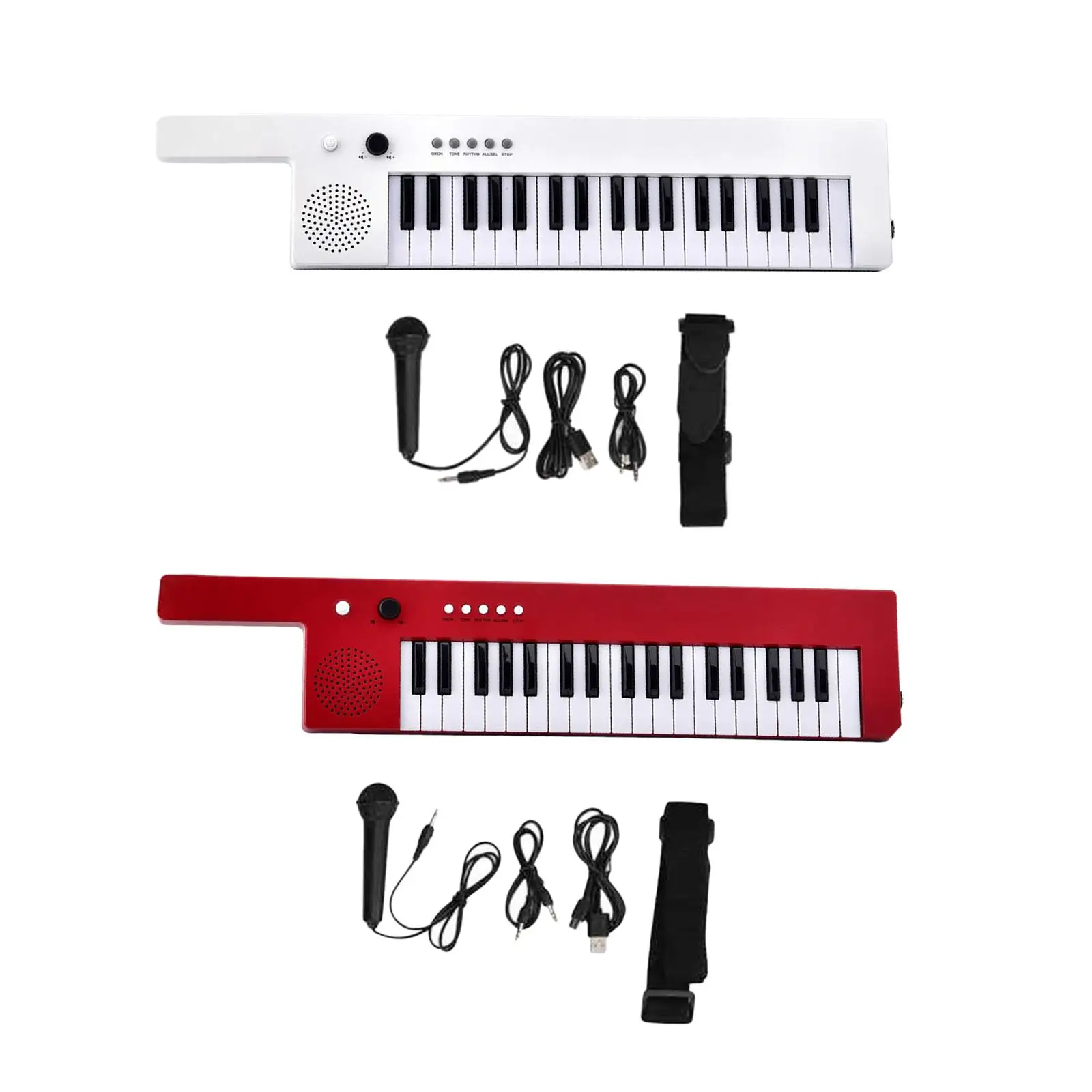 

Musical Keyboard Piano Portable Multifunctional Practical 37 Keys Digital Music Piano Keyboard for Beginner Learning Gifts Show