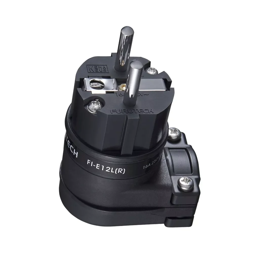 

NEW2023 Hi-end Furutech FI-E12L (R) FI-12ML (G) Rhodium 24K gold Schuko Connector Angled Schuko Plug
