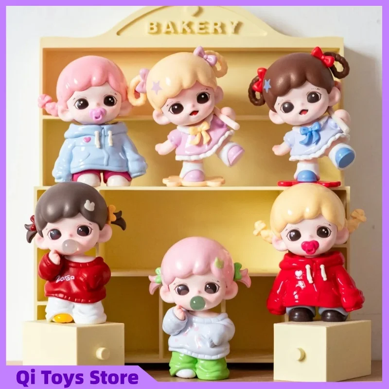 Фото Оригинальные коллекционные фигурки Zoraa Candy Play House Mini Series Bland Box, украшение для рабочего стола, подарок-сюрприз для девочек №1