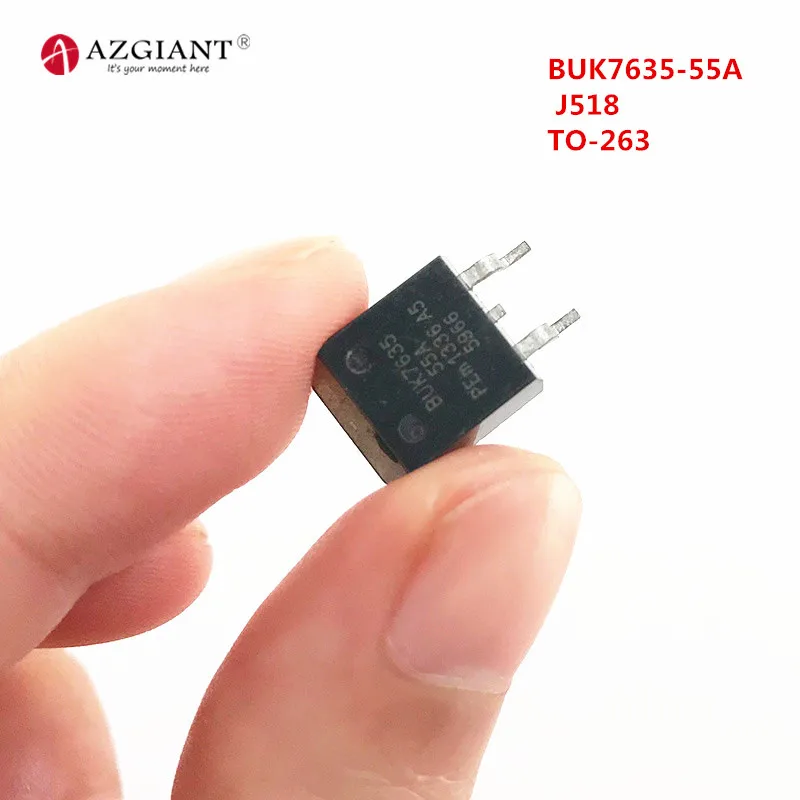 

BUK7635 BUK7635-55A J518 TO-263 для AUDI ECU, сообщает об повреждении электрической цепи