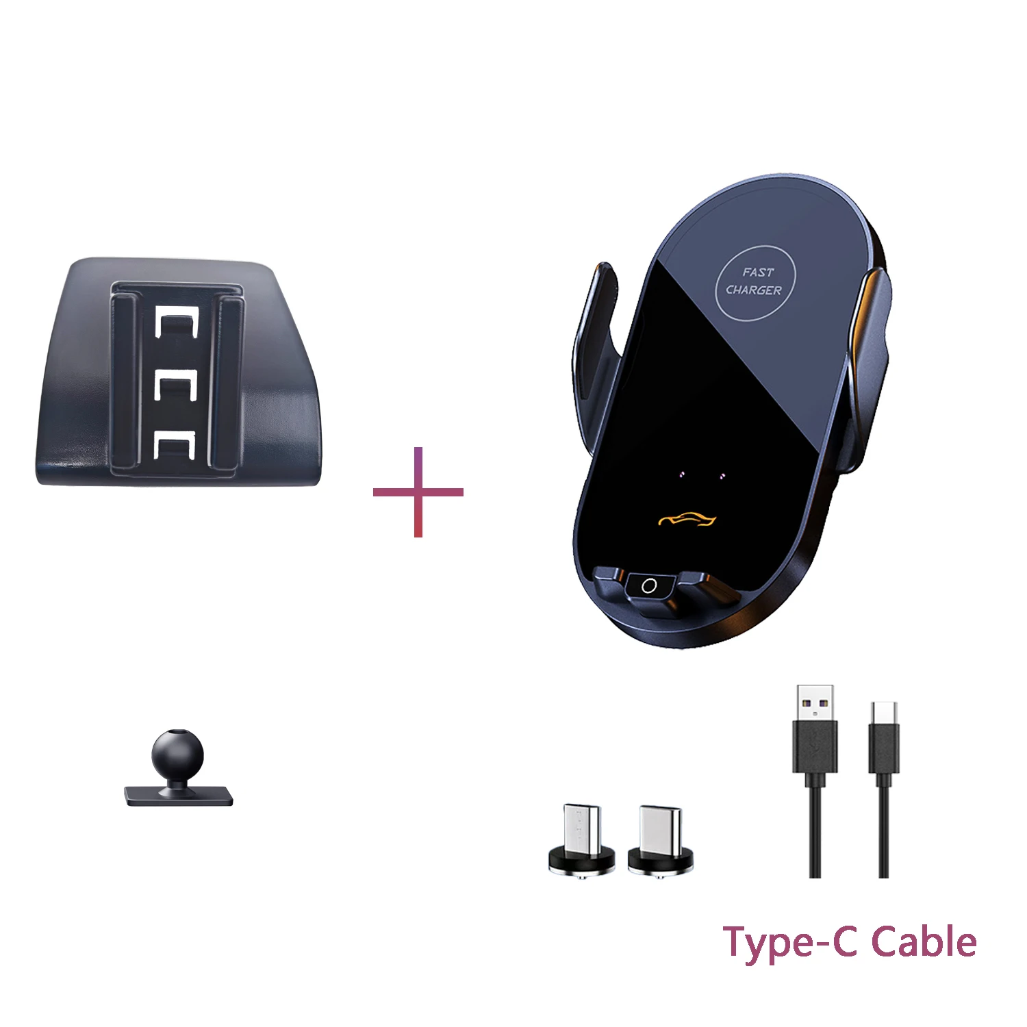 

Для Ford Focus 3 MK3 2012 2013 2014 2015 2016 Автомобильный держатель телефона с беспроводной зарядкой Магнитный держатель телефона Автомобильный Magsafe Поддержка