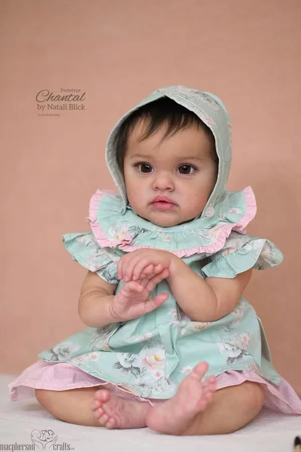 SINO-BB 20-дюймовый неокрашенный комплект Reborn Baby Chantal от Natali Blick Limited Sold Out Edition