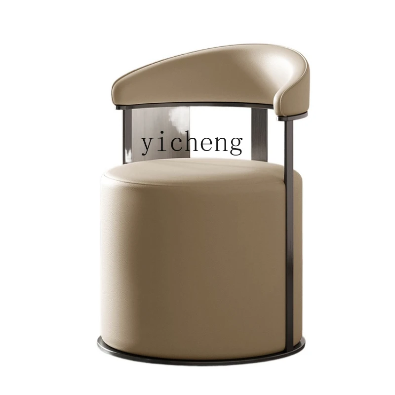 

Итальянский чайный столик и стул XL, кожаный стул, диван, повседневный стул, стул для переговоров