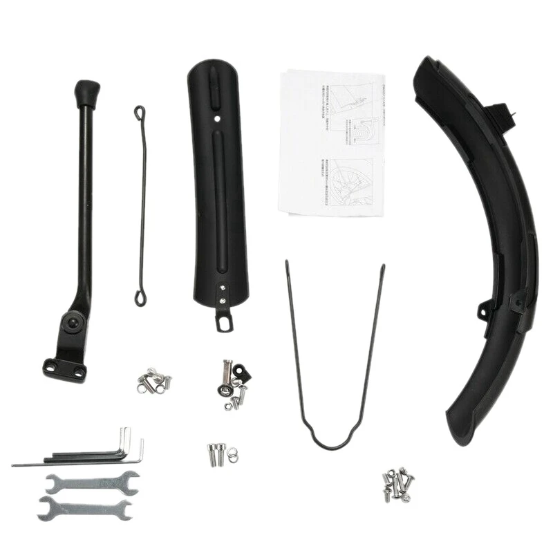 

For Xiaomi Qicycle EF1 Electric Bicycle Bike Mudguard And Kickstand Tyre Splash