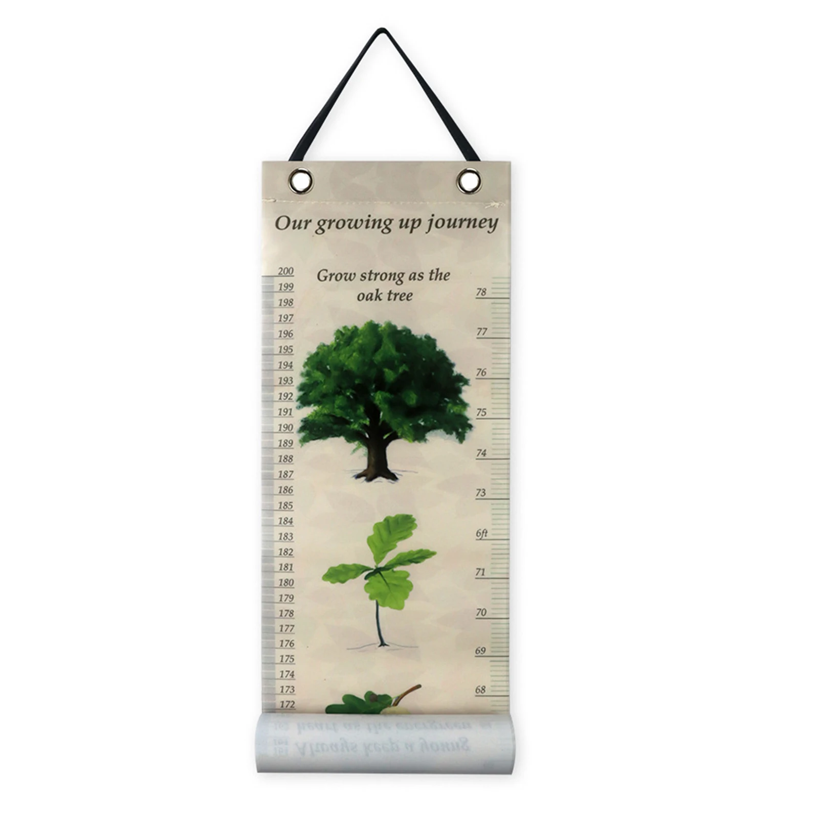 

Kids Growth Chart Canvas Baby Height Growth Chart Removable Wall Ruler Nursery Room Decor For Boys Kid’s Room Decoration