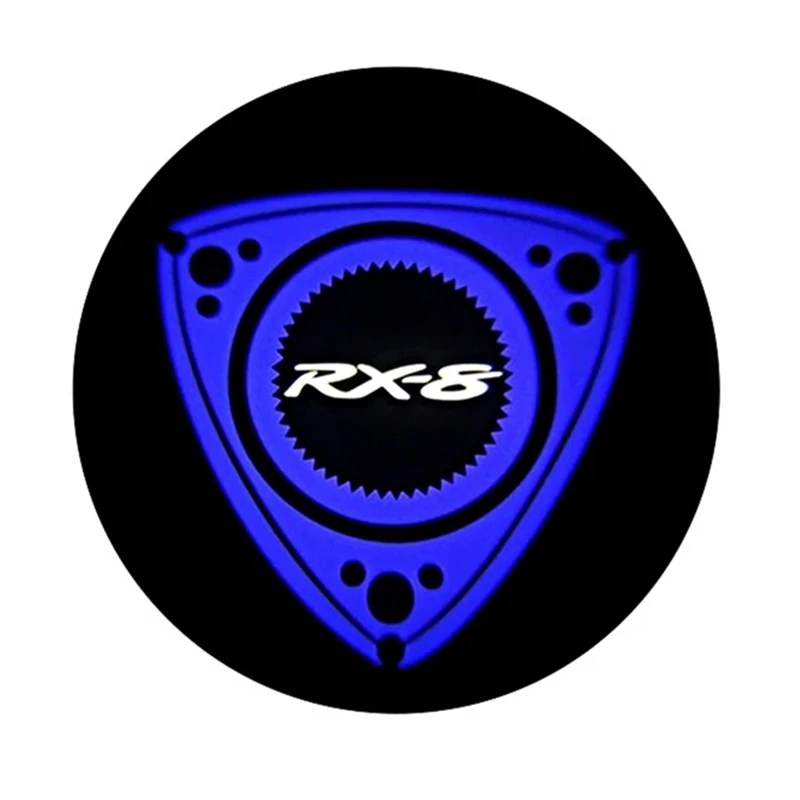 

2 шт. для Mazda RX-8 2003-2015 2016 2017 2018 светодиодный светильник для значка двери автомобиля, проектор, лампы приветствия Ghost Shadow, аксессуары