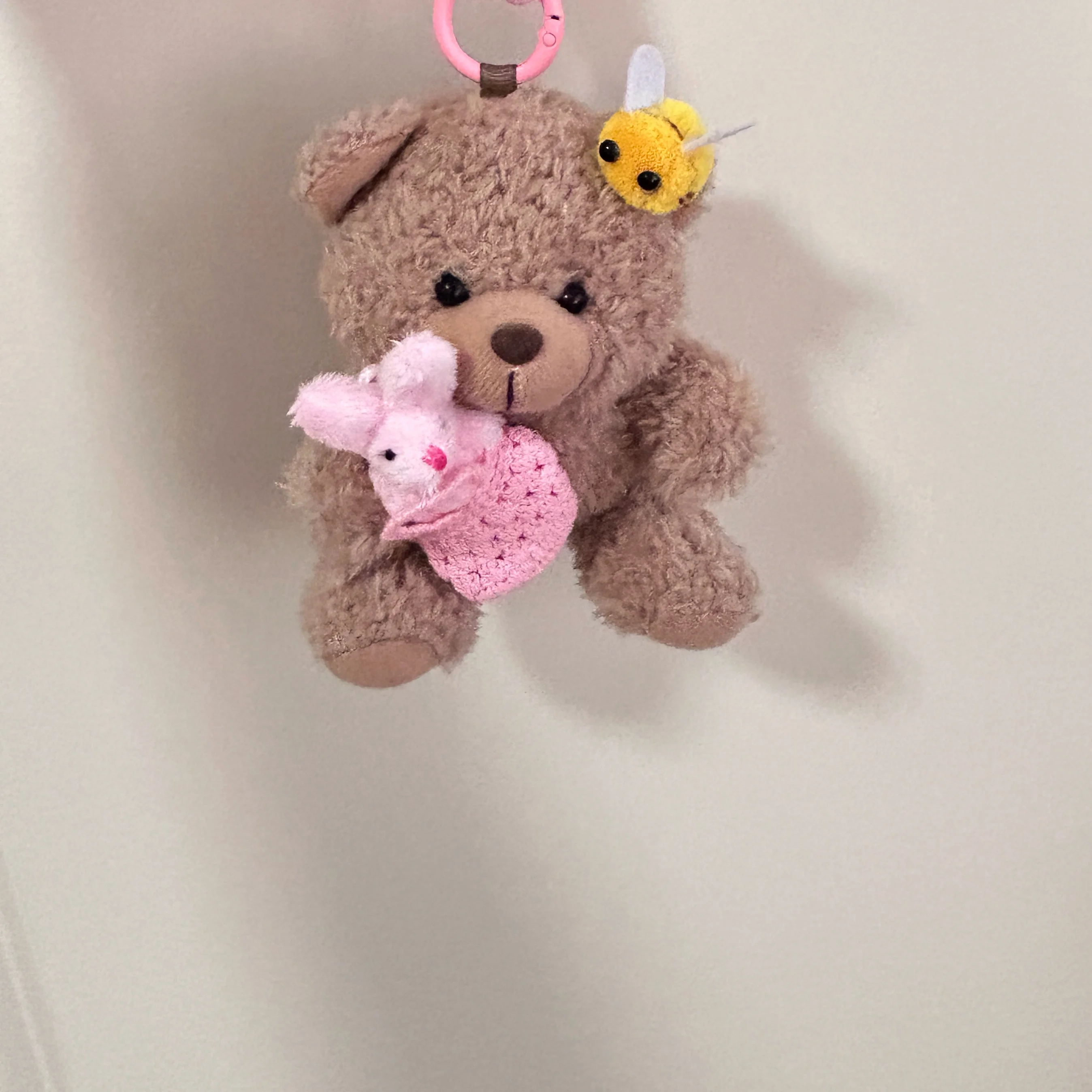 Милый медведь плюшевая подвеска ручной работы сумка украшения мультяшная