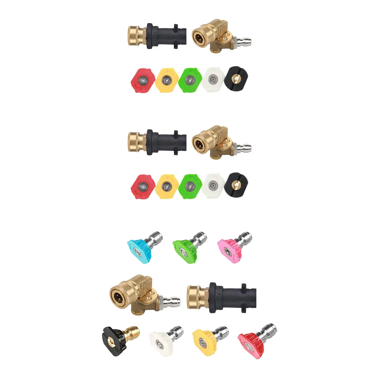 

Pressure Washing Adapter Kits Easy to Install Nozzle Tips for K2 K3