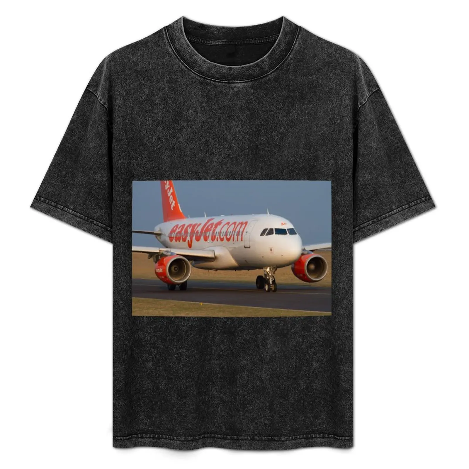 EasyJet Airbus A-320 футболка на заказ с аниме роскошные дизайнерские хлопковые мужские
