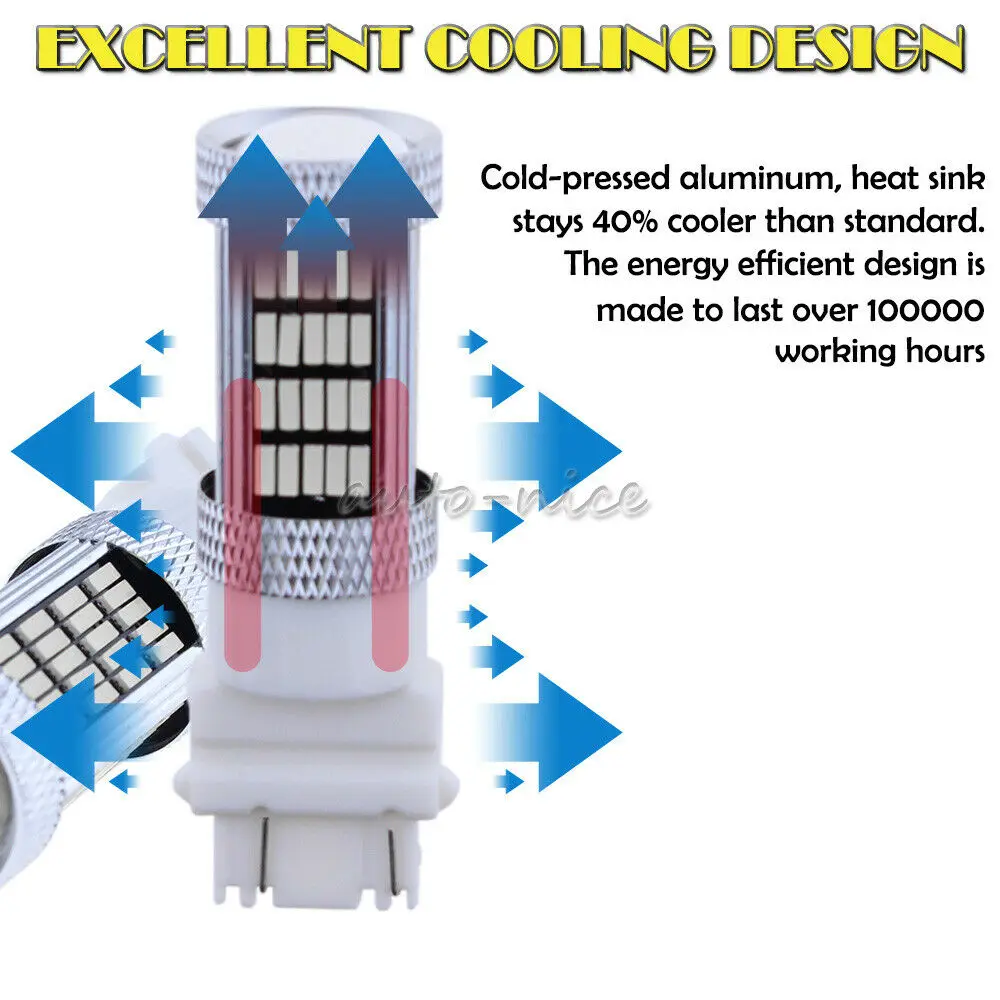 2 92Smd ультра зеленый 3156 4157 3157 4114 дневные ходовые огни Светодиодная лампа проектора